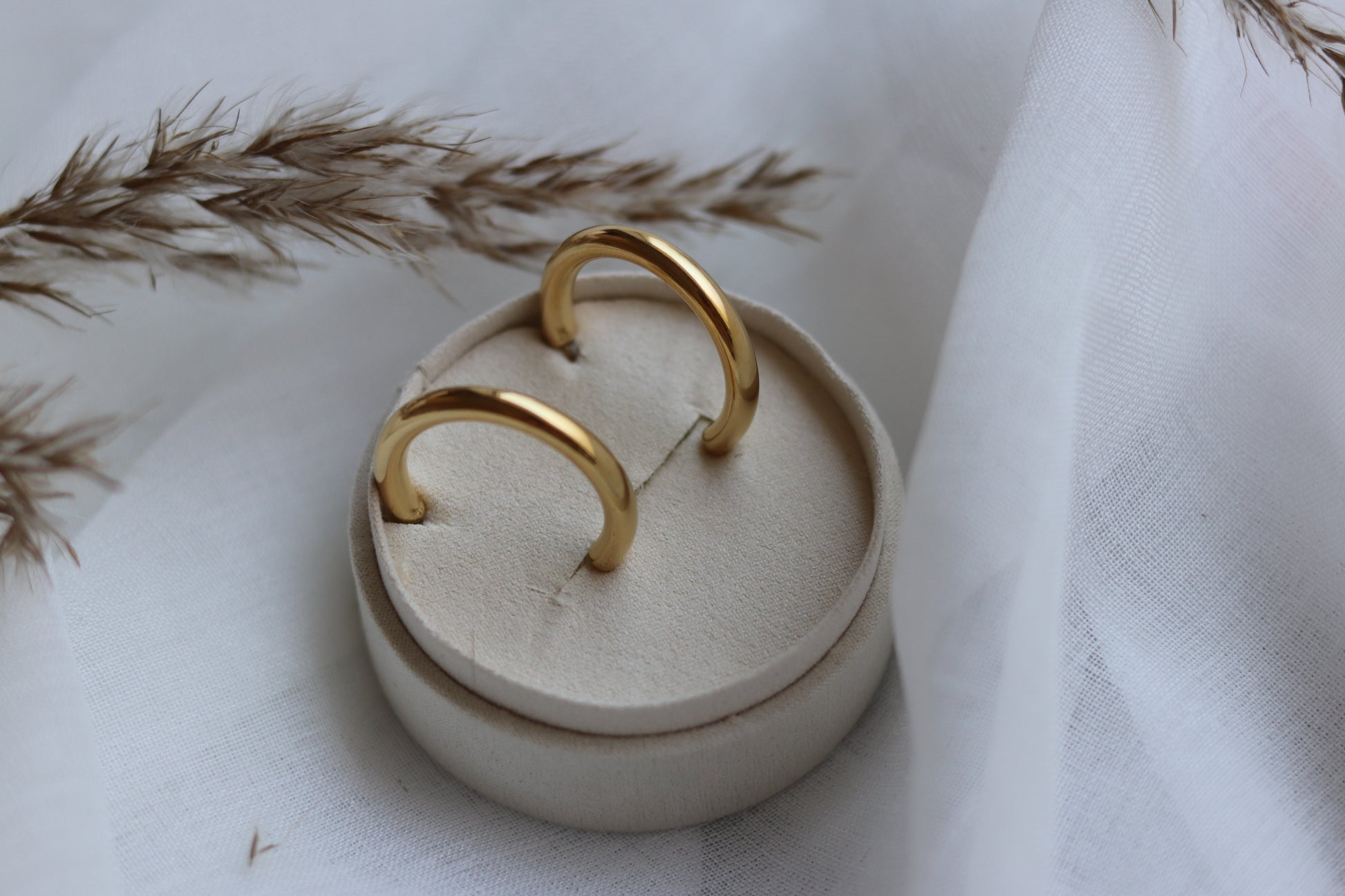 Guld hoops frk wolff