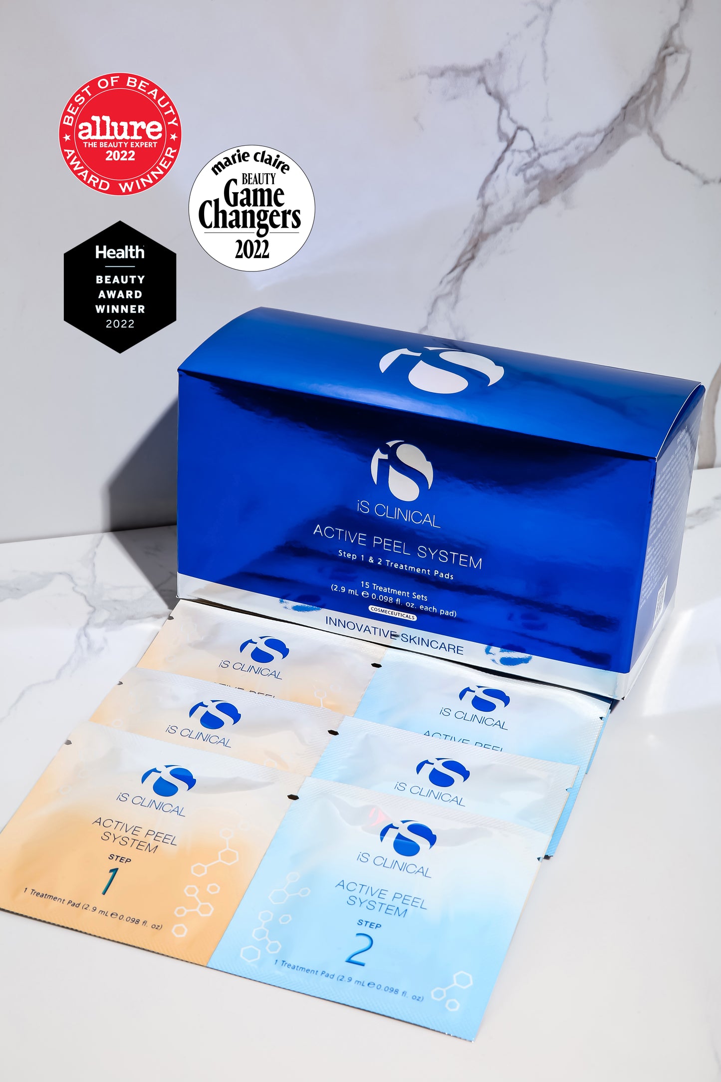 Active Peel System - To-trins botanisk peeling behandling der eksfolierer og fornyer huden for en mere strålende og glat teint