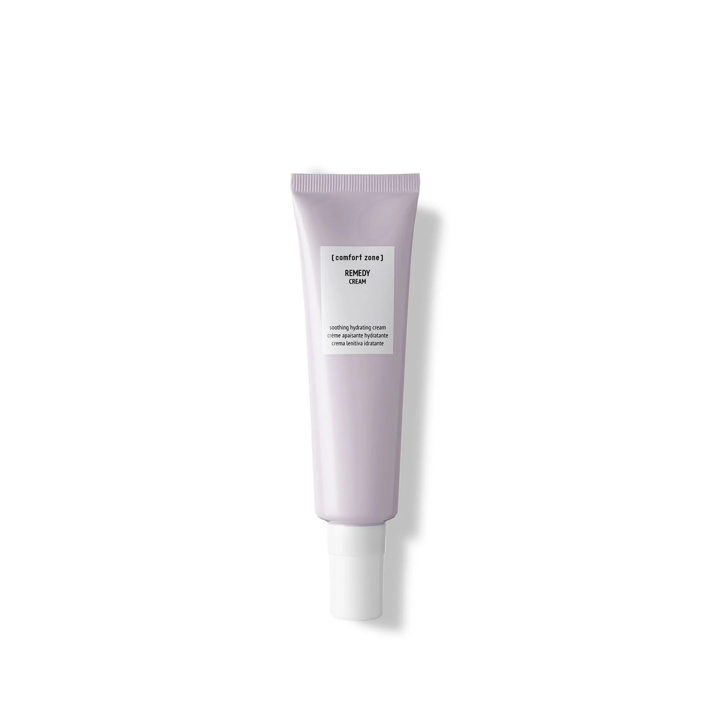 Comfort Zone Remedy Cream 60 ml - Beroligende ansigtscreme i elegant hvid beholder med grønt låg. Indeholder marulaolie og sheasmør der effektivt reducerer rødme og irritation i sensitiv hud