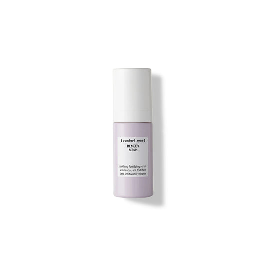 Comfort Zone Remedy Serum 30 ml - Intensivt beroligende og beskyttende ansigtserum i elegant glasflaske med pipette. Indeholder marulaolie og boswellia ekstrakt der reducerer inflammation og irritation i sensitiv hud.