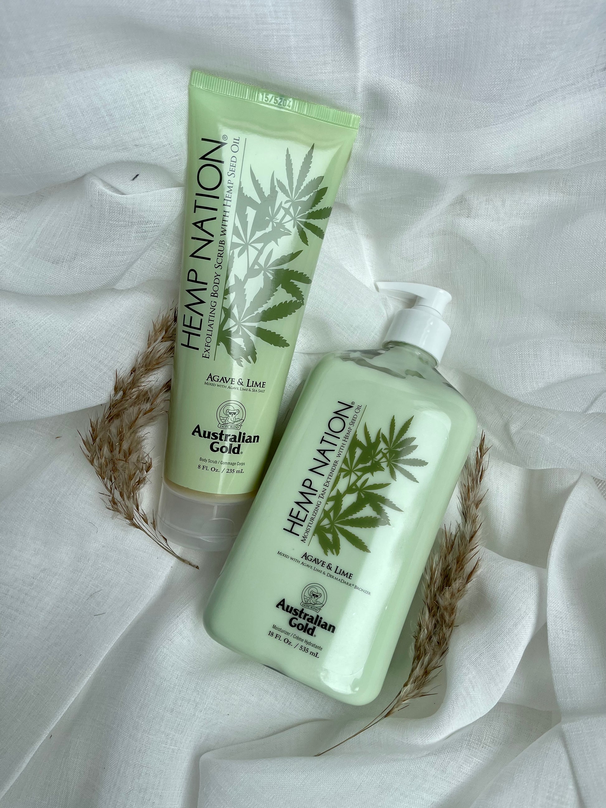 Body Scrub & creme hemp nation