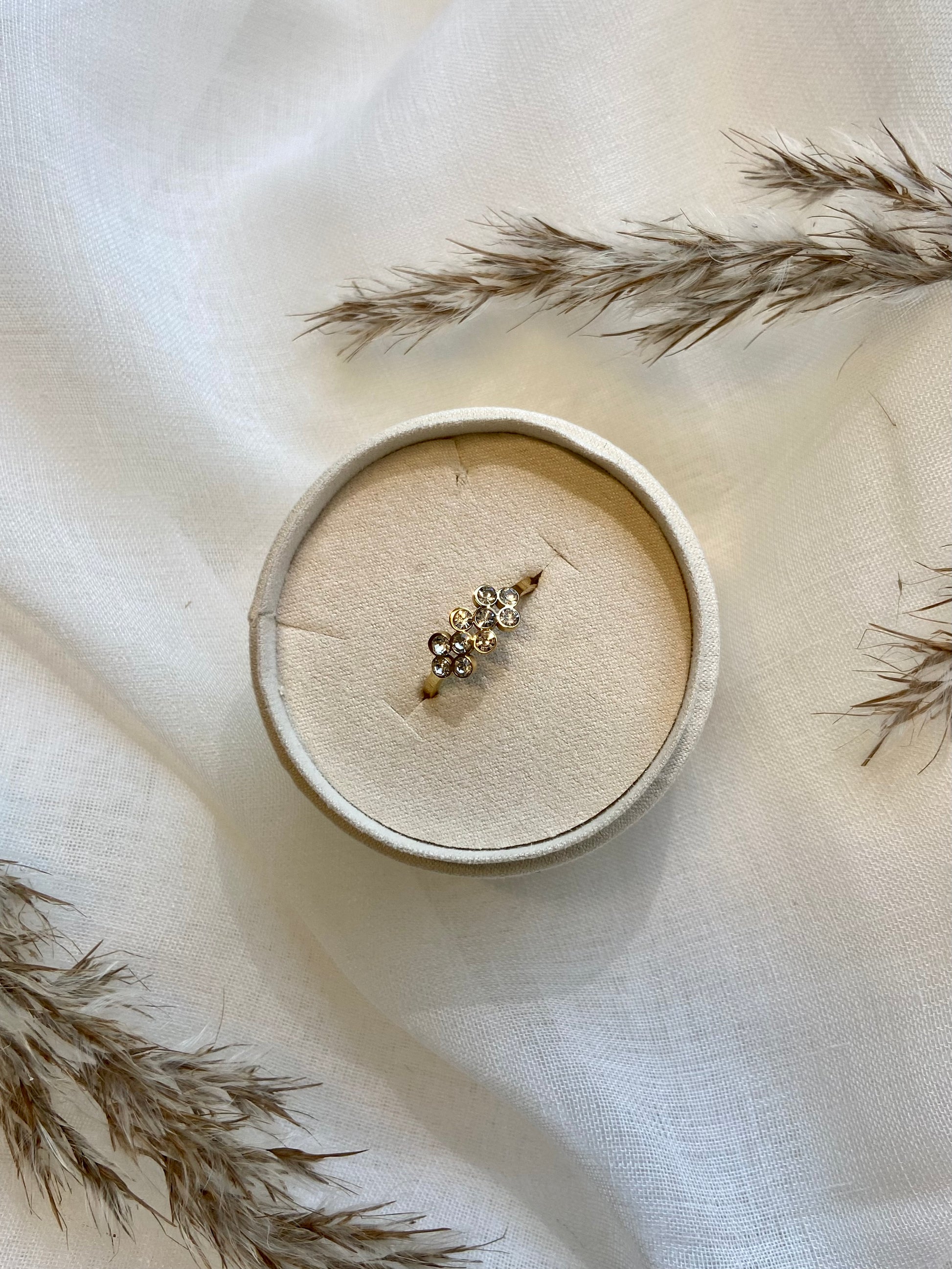 Sally ring med zikorie sten