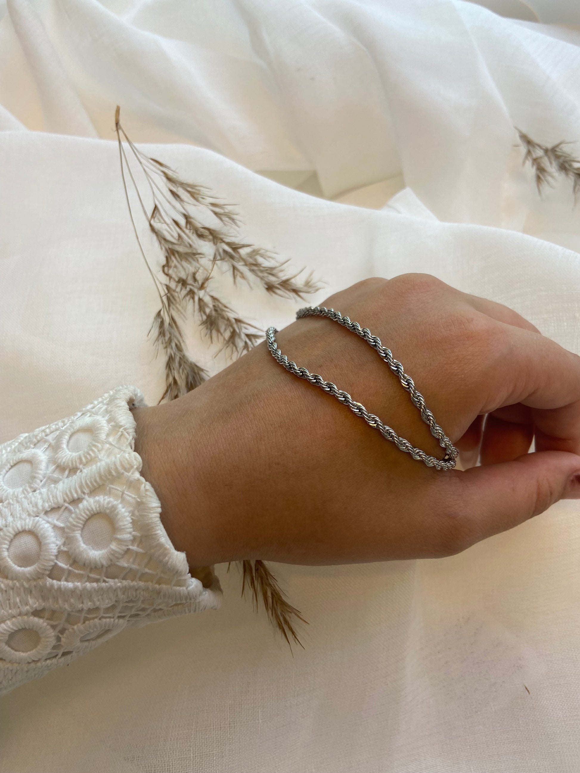 Unik sølv halskæde