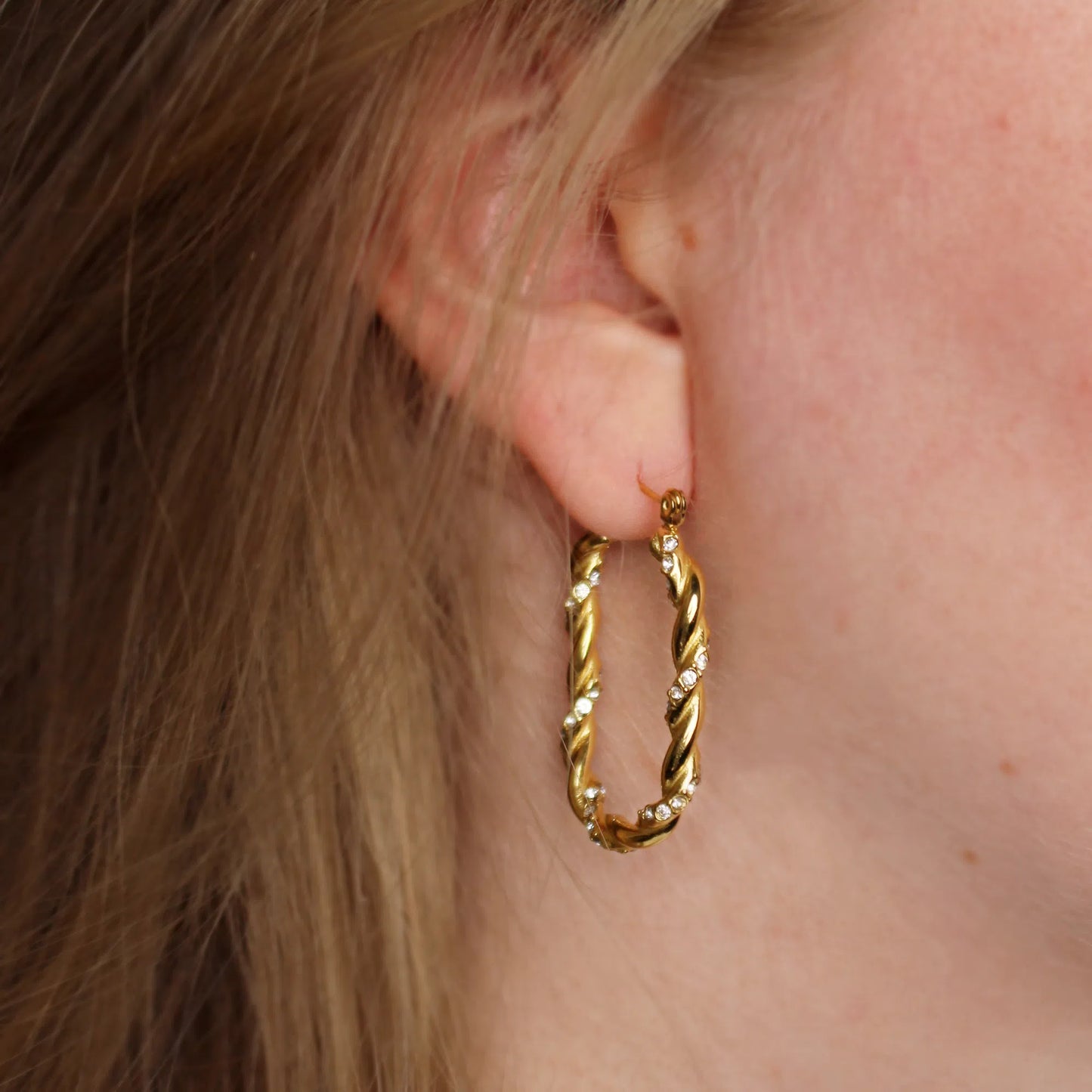 T&T Stor hoop - Guld