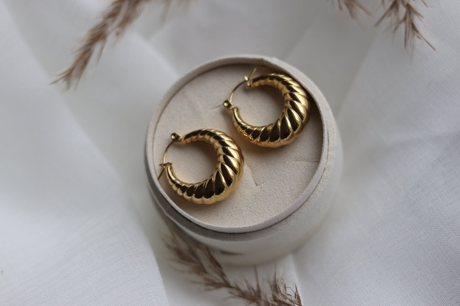 Guld hoops frk wolff