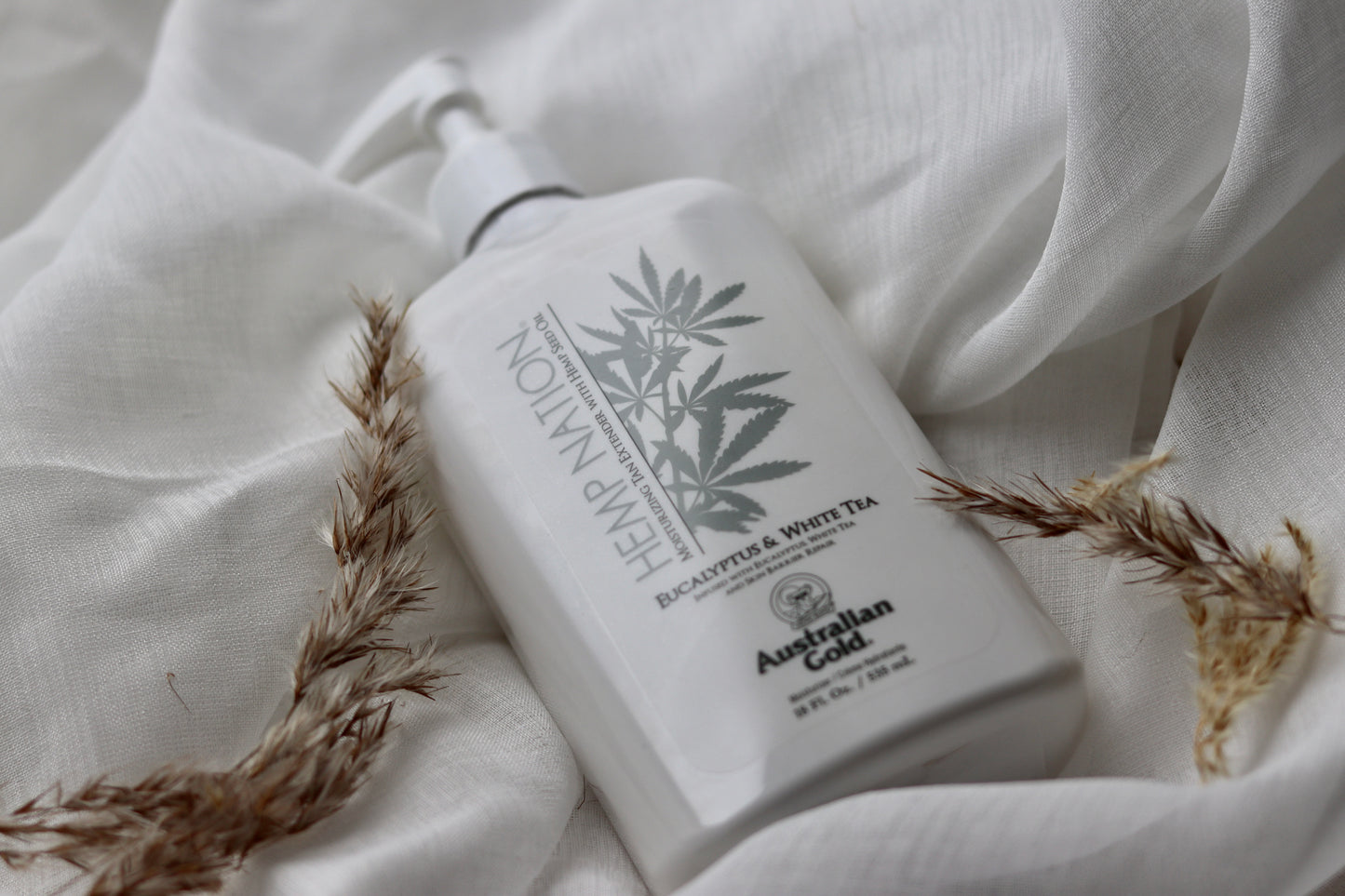 Hemp lotion Eucalyptus & hvid the