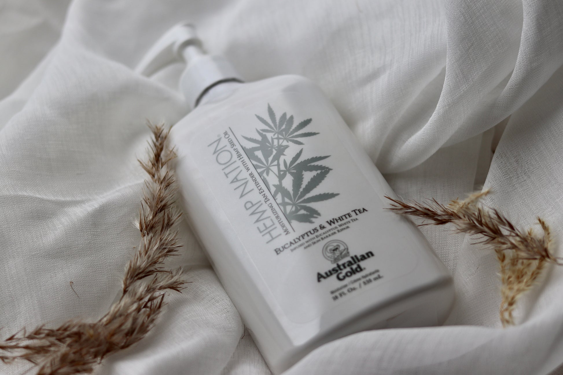 Hemp lotion Eucalyptus & hvid the