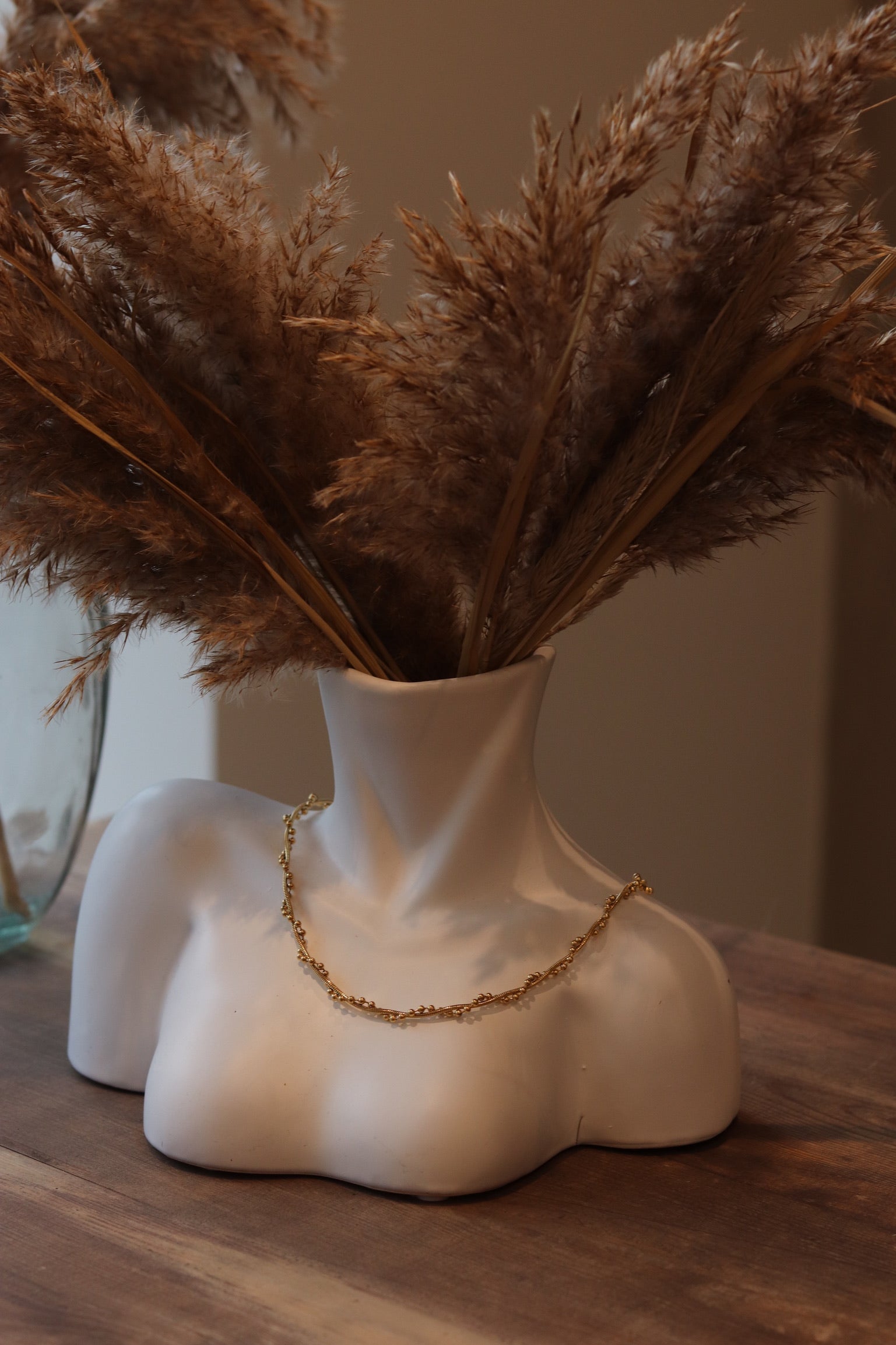 Double halskæde på model