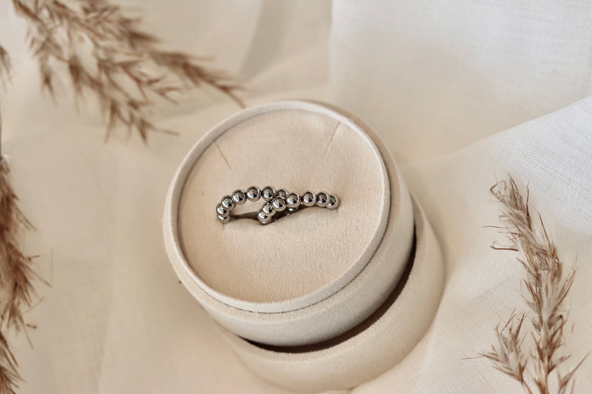 Flotte sølv øreringe