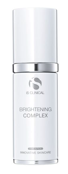 IS Clinical Brightening Complex - Avanceret opklarende serum der reducerer hyperpigmentering, udjævner hudtonen og giver en strålende teint. Indeholder kraftfulde antioxidanter og botaniske ingredienser for optimal hudfornyelse.