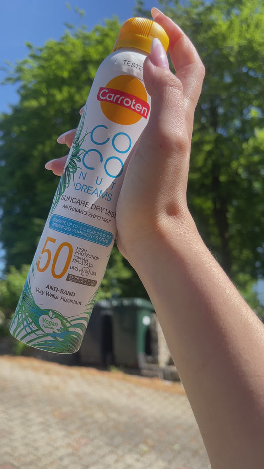 demonstration af SPF spray