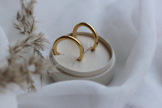 Guld emmi hoops 