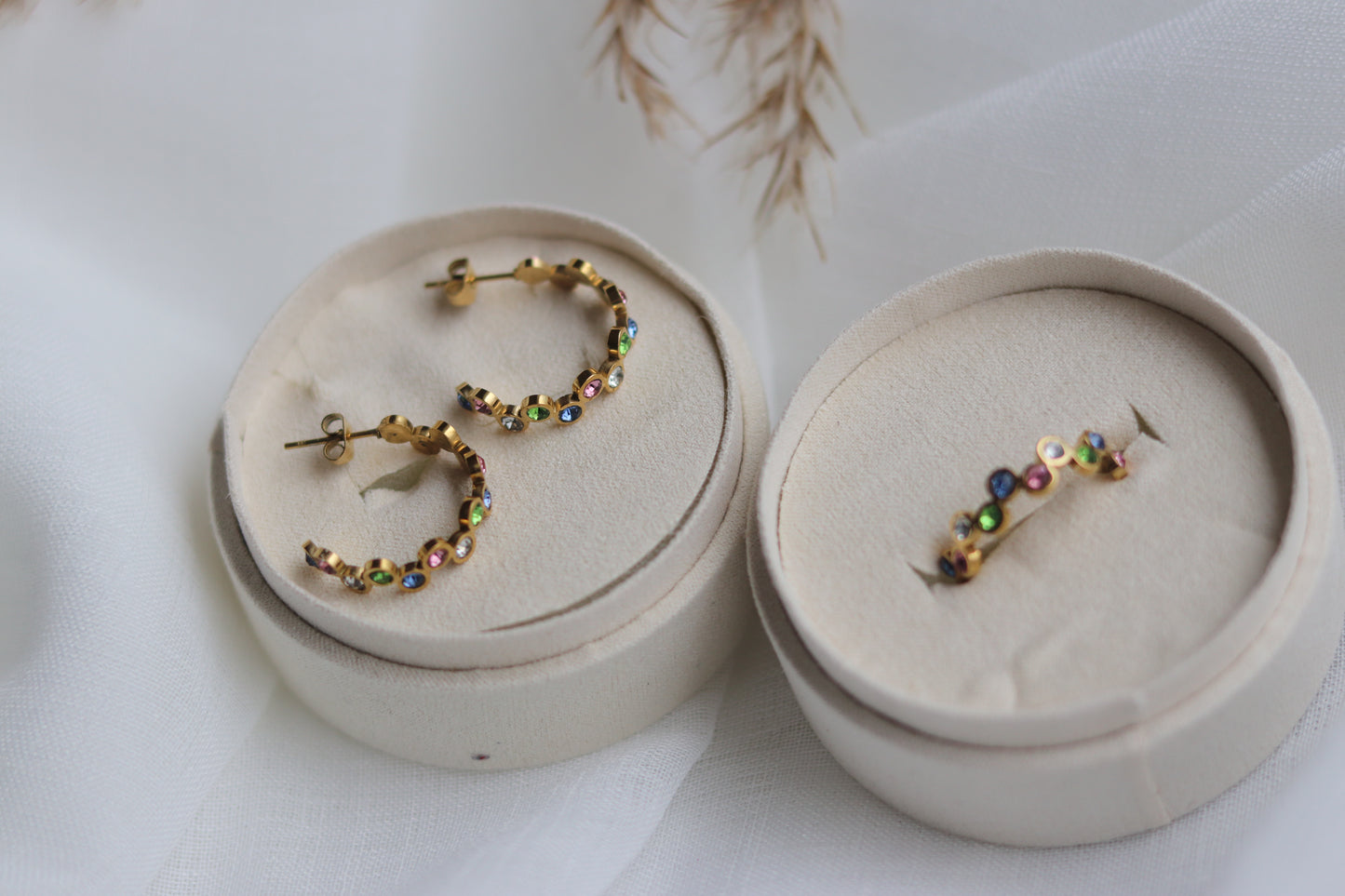 Colorful hoops