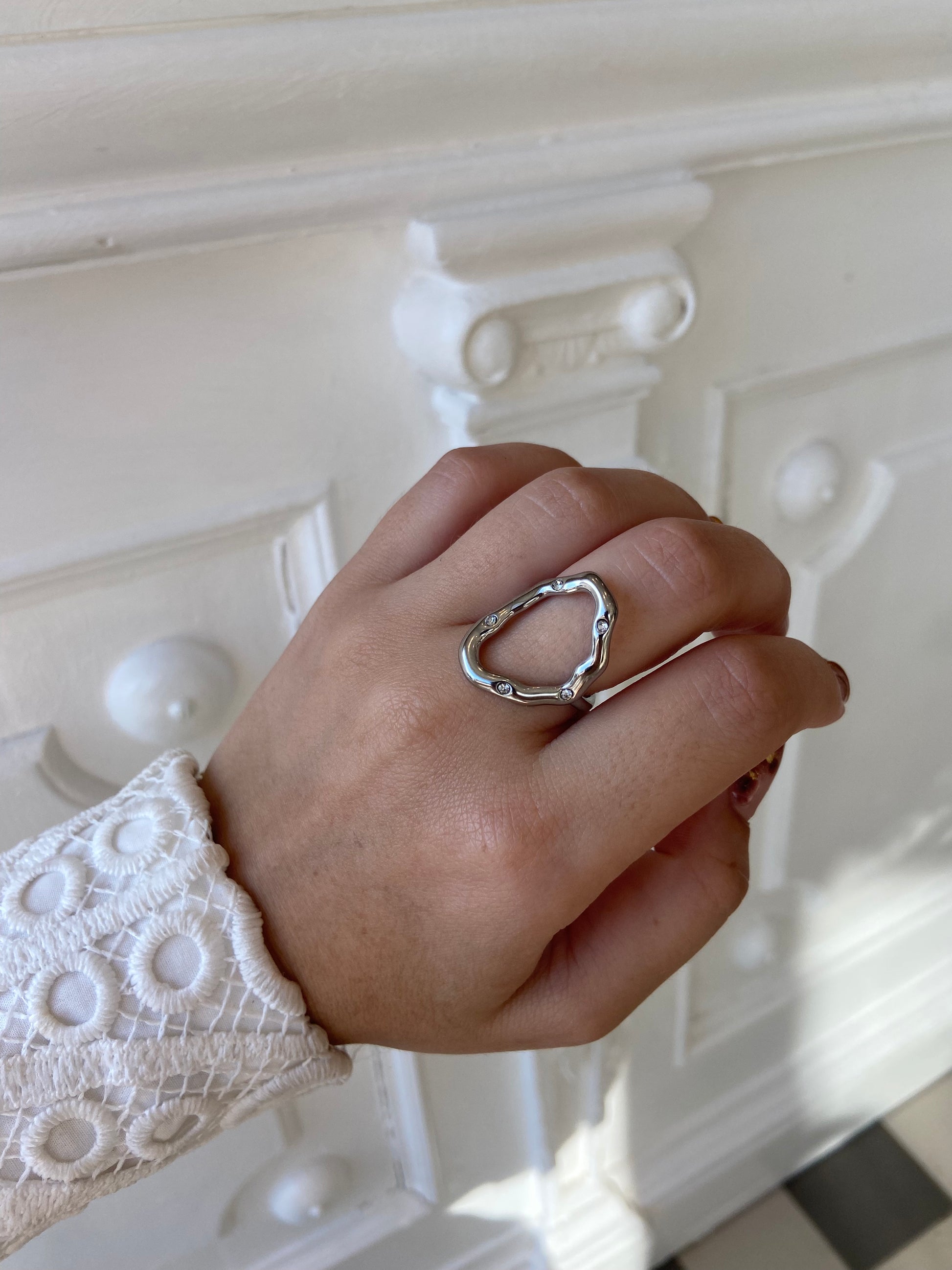 Sølv shine ring