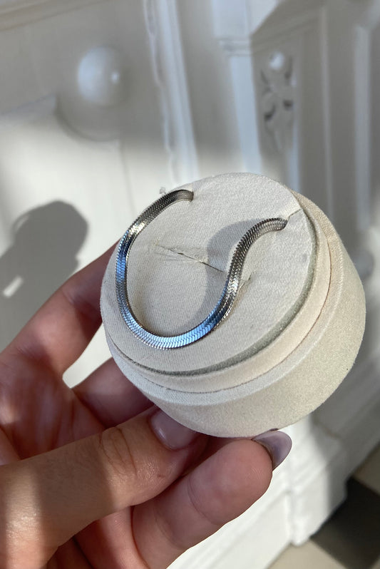 Snake armbånd sølv