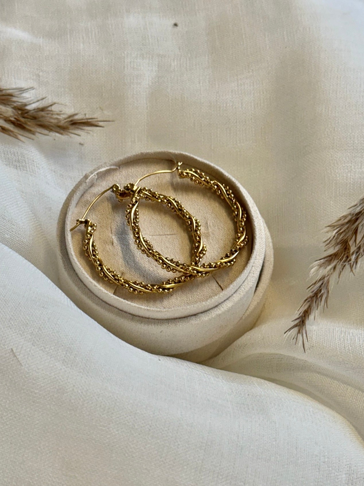 Double Boble Hoops